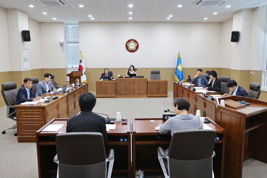 제259회 원주시의회(임시회) 제1차 문화도시위원회(2025.09.02.)