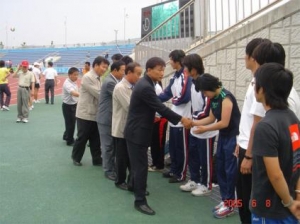 제40회 강원도민체육대회 원주시 참가 선수단 위문