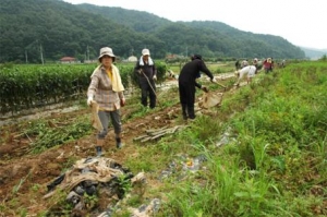 수해복구봉사활동('06.7.25)
