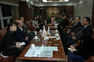 준공식 참석 이치카와시 방문단(11.19)