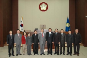 이계진 국회의원 의회방문(2008.1.2)