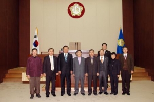 대한걷기연맹 의회방문(2008.1.3)