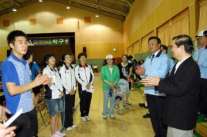 강원도민체육대회 격려방문(2008.6.14)