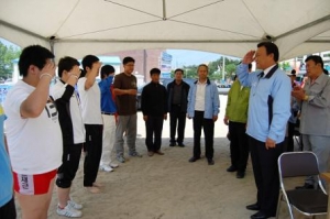 강원도민체육대회 격려방문(2008.6.14)