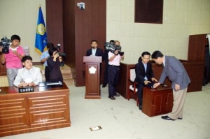 제123회 임시회 의장, 부의장 선출(2008.07.01)