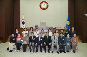 일본 히가시마츠야마시 대표단 방문(2008.10.17)