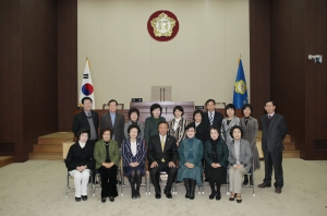 여성단체협의회 방문(2009.02.09)