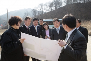 산업경제위원회  주요사업장 현장확인(2009.03.09)