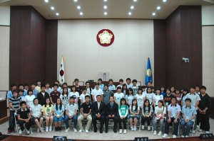 꿈나무 정치현장 체험연수단 의회 견학(2009.07.07)