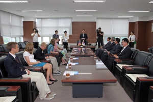20100721-로아노크시 학생연수단 의회 방문 