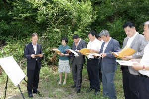 2011.06.21-산업경제위원회 현장방문_수목원 예정지