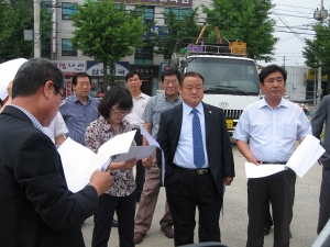 2012.06.22-행정복지위원회 현장방문(개운동 주민센터 신축예정지)