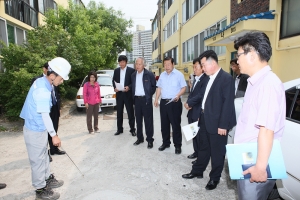 2012.06.22-건설도시위원회 현장방문(원일로, 하수관거 정비사업)
