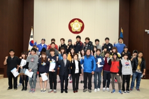 2012.10.26 - 상지영서대학교 의회 견학