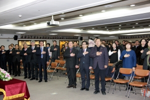 2014년 공무원 하반기 정년 명예 퇴임식(2014.12.29.)