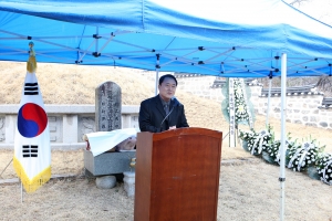민긍호 의병장 순국 107주기 묘제 제례봉행(2015.03.18.)
