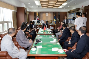 중국 허페이시 문련대표단 방문(2015.09.03.)