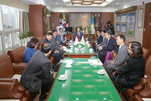 일본 동송산시의회 대표단 접견(2016.10.28.)