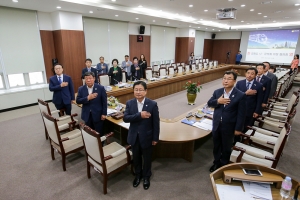 강원도시군의회 의장협의회 제189차 월례회(2017.09.27.)