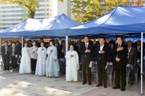 임윤지당 초상화 봉안식 및 봉헌제(2017.10.30.)