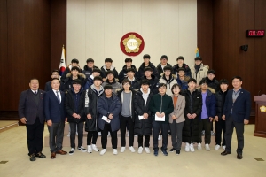 원주고등학교 3학년 견학(2017.12.21.)