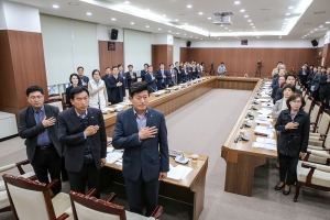 원주시의회와 집행기관과의 간담회(2018.11.13.)