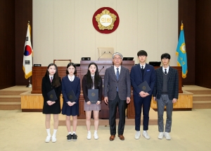 모범학생 표창(2019.03.29.)
