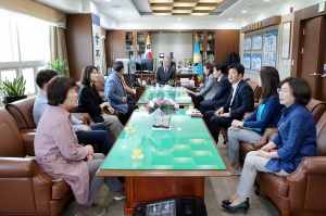 익산시의회 방문(2019.04.24.)