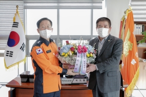 플라워 버킷 챌린지 원주소방서(2021.02.03.)