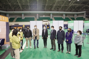 강원권 예방접종센터 방문(2021.03.22.)