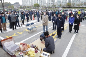 원주시 농업인새벽시장 개장(2021.04.16.)