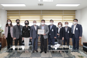 기업도시 고등학교 설립 촉구 건의안 강원도교육청 전달(2021.05.24.)