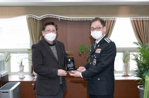 자율방범대 감사패 전달(2021.12.29.)