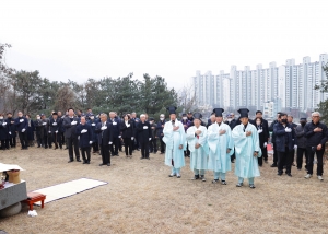 민족영웅 민긍호 의병장 순국 115주기 추모 묘제(2023.02.18.)