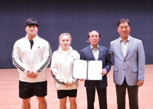 제58회 강원도민체육대회 출전선수 결단식(2023.05.26.)