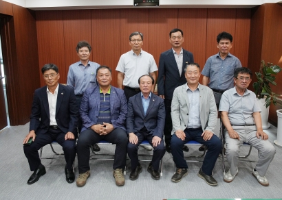강원특별자치도 원주시 농업경영인 회장단 접견(2023.08.09.)