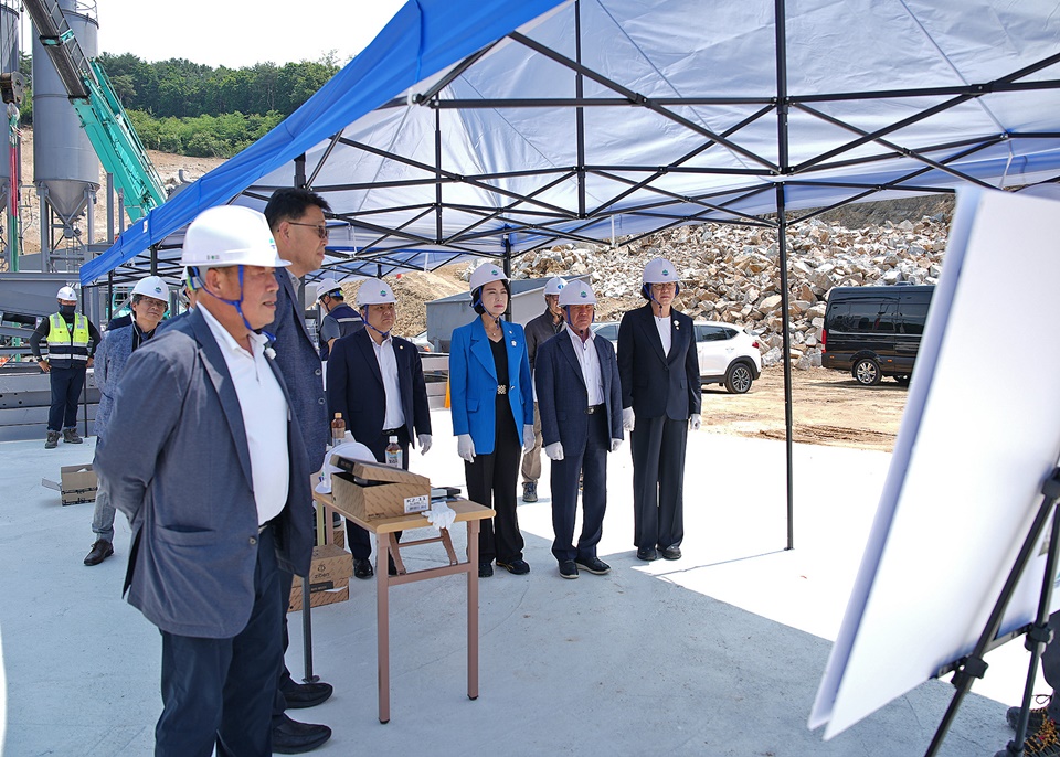 문화도시위원회, 동부순환도로 개설 현장 안전 점검