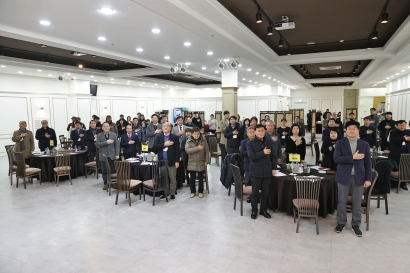 (사)원주경제네트워크수백포럼 제5대.6대 회장 이.취임식(2024.01.25.)