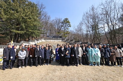 민긍호 의병장 순국 116주기 묘제(2024.03.08.)