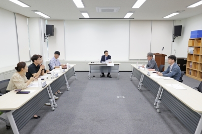 원주시 청년지원센터 공간 조성 관련 간담회(2024.07.24.)