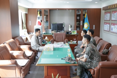36사단 108여단 3대대장 접견(2024.07.25)