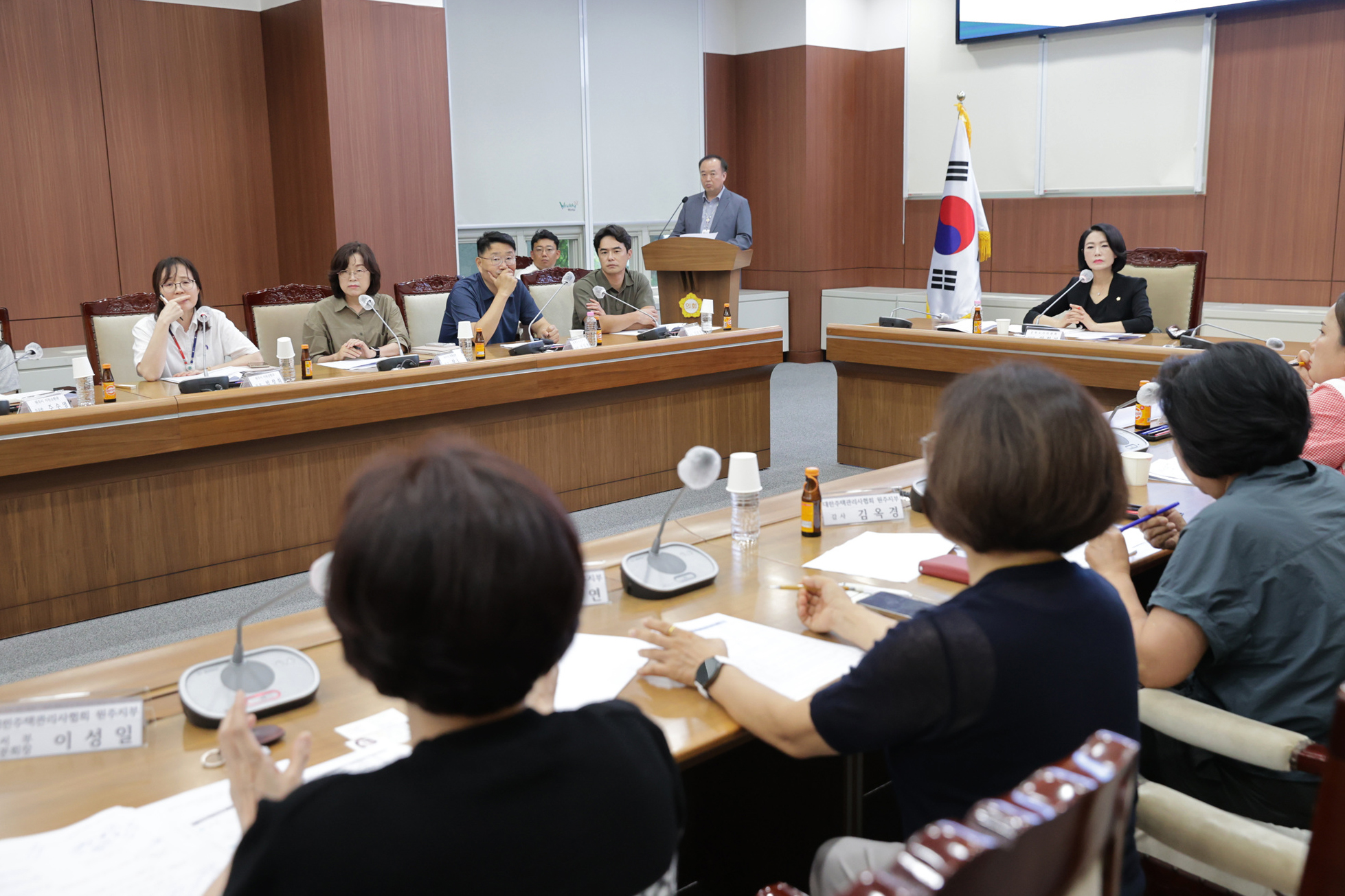 문화도시위원회, 대한주택관리사협회 원주지부와의 간담회(2025.07.29.)_3