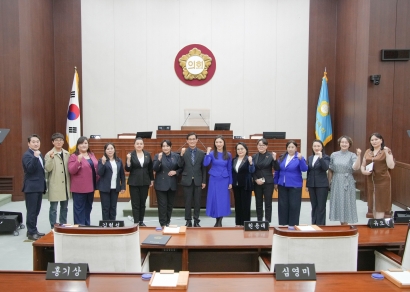 몽골 성긴하이르항구 원주시의회 예방 (2026.05.08. )