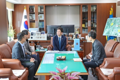 속초시의회 김명길 의장 내방(2026.08.11.)