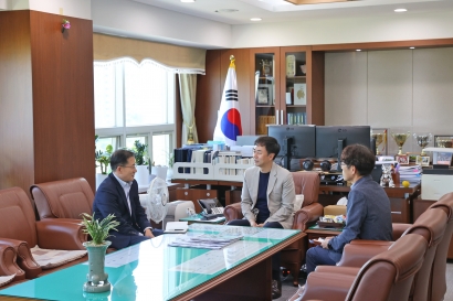원주시시설관리공단 송영민 이사장 접견(2026.09.22.)